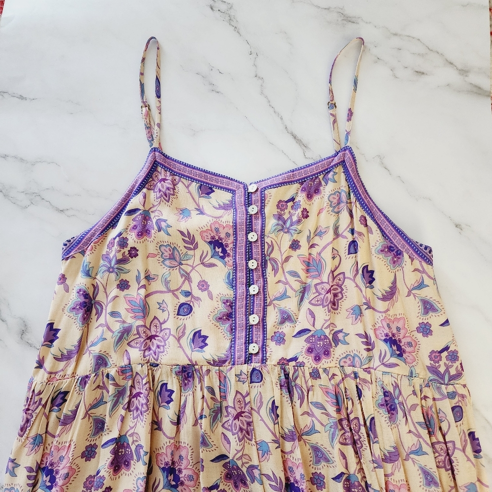 ✨️ Spell & The Gypsy Portobello Road Strappy Mini Dress NWT ✨️ - Picture 4 of 15